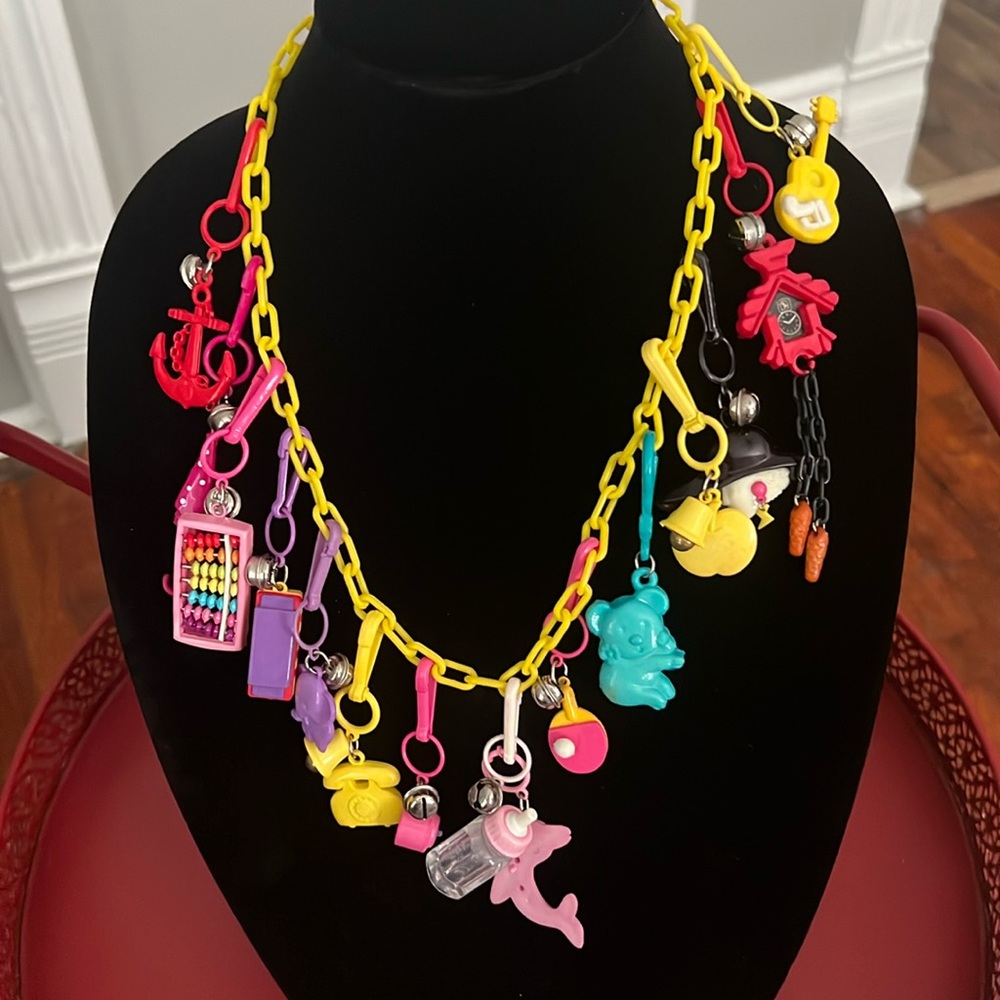 80’s charm necklace